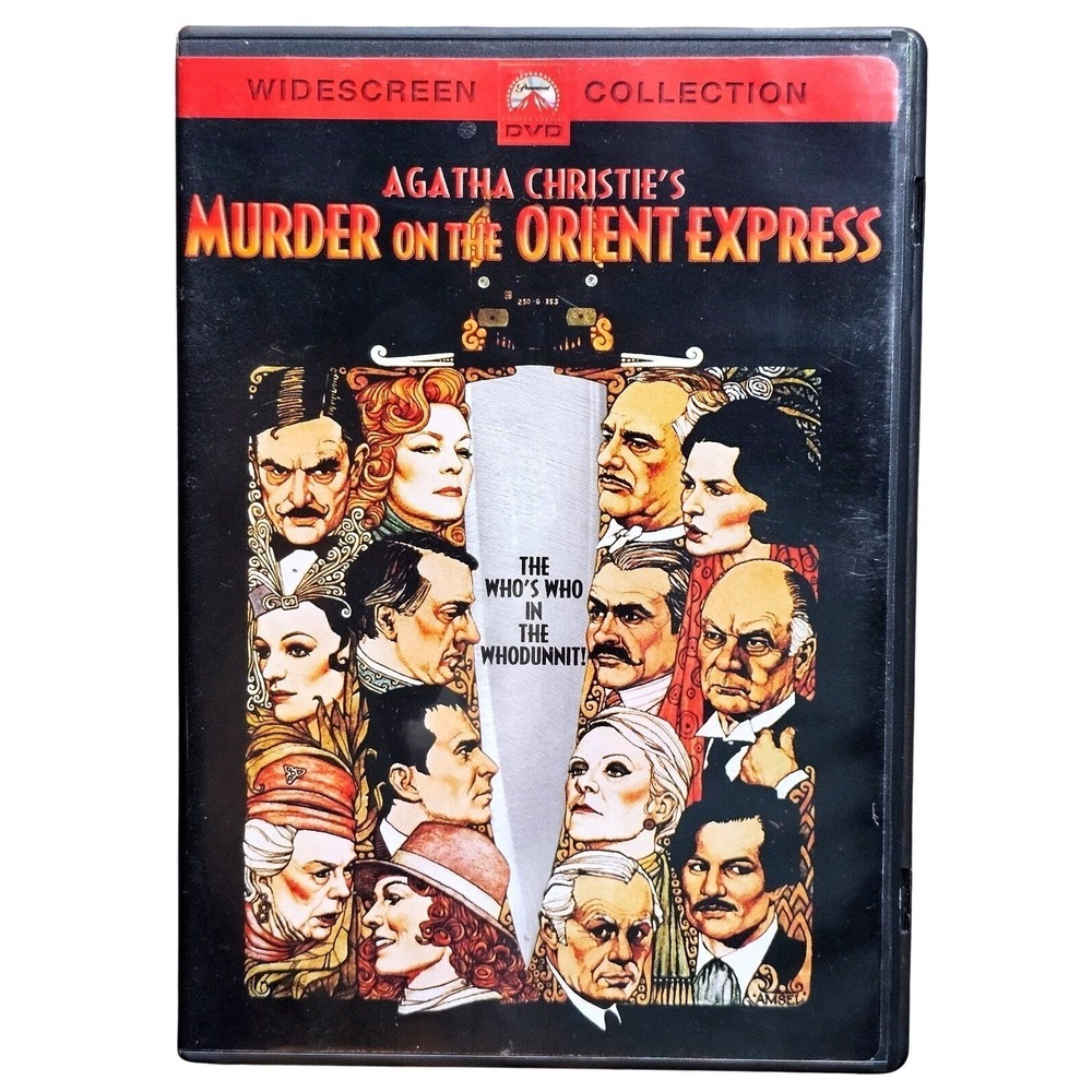 Agatha Christie Murder On The Orient Express DVD 1974 Albert Finney